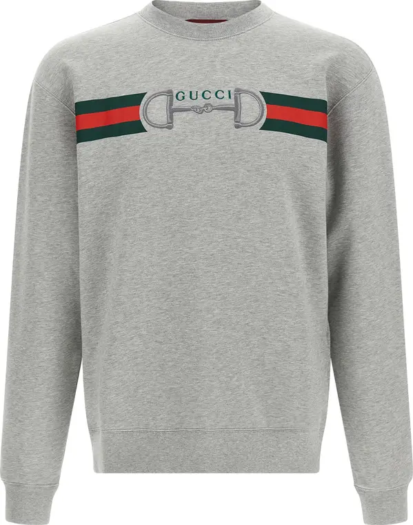Gray Cotton Sweatshirt