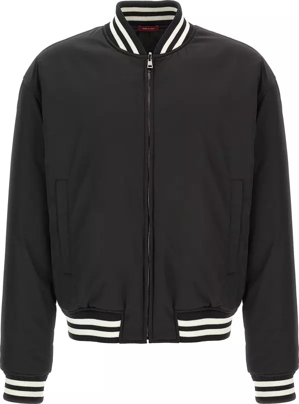 Bicolor Polyester Bomber