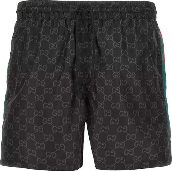Black Polyamide Shorts