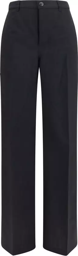 Black Wool Oves Aries Dress Pants