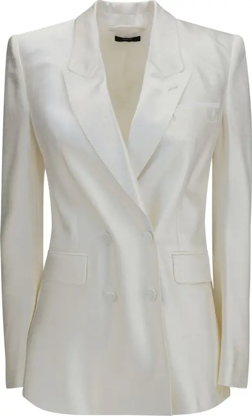 Beige Viscose Blazer