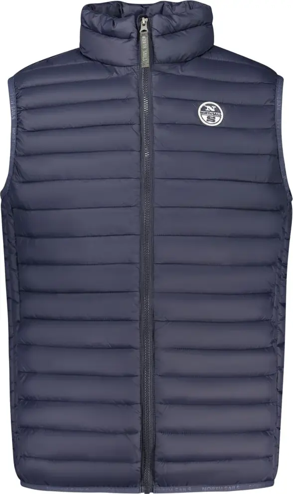 Blu Poliammide Men's Jacket