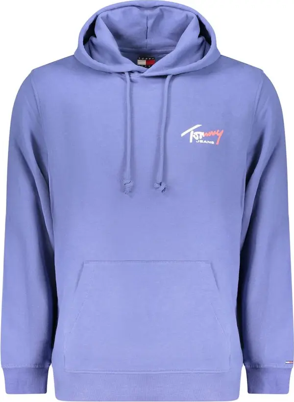 Blue Cotton Men's Sweatshirt