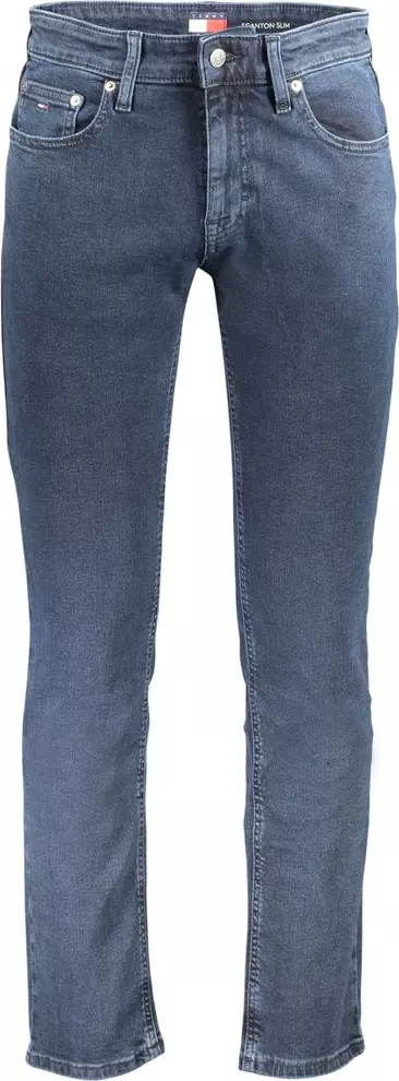 Blue Cotton Men's Jeans