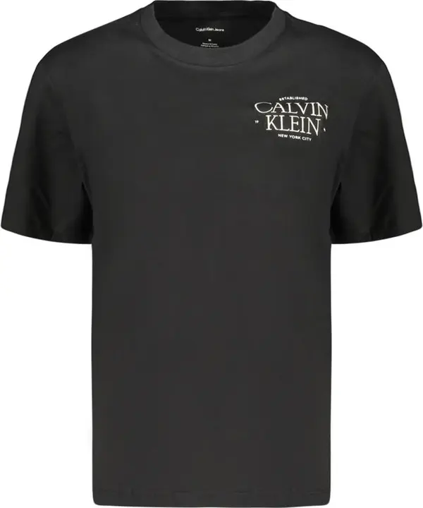 Black Cotton Women's T-Shirt