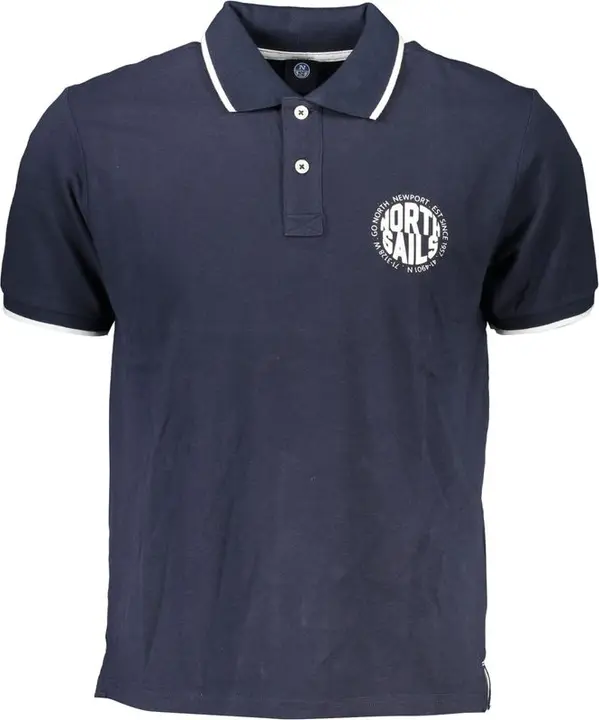 Blu Cotton Men Polo