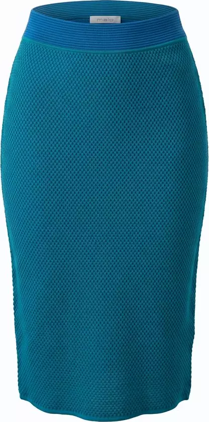 Blue Silk Women Skirt