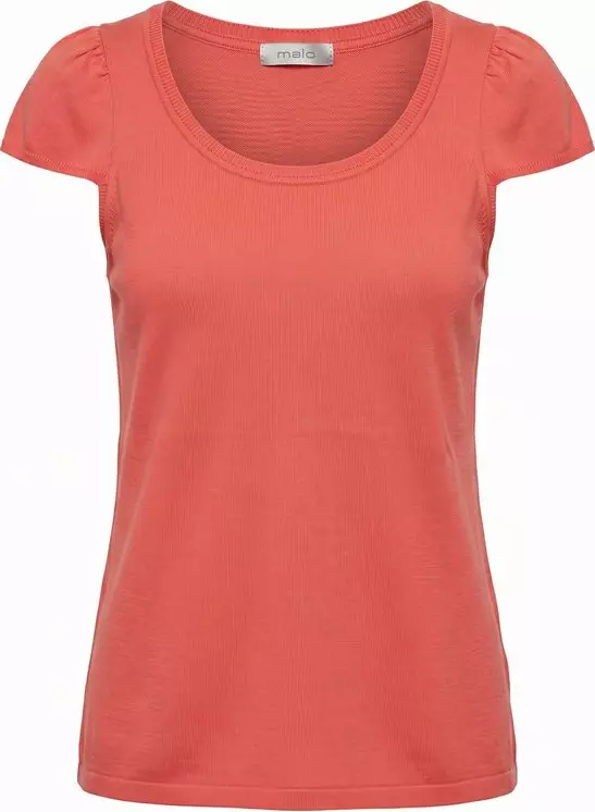 Red Cotton Women's T-Shirt