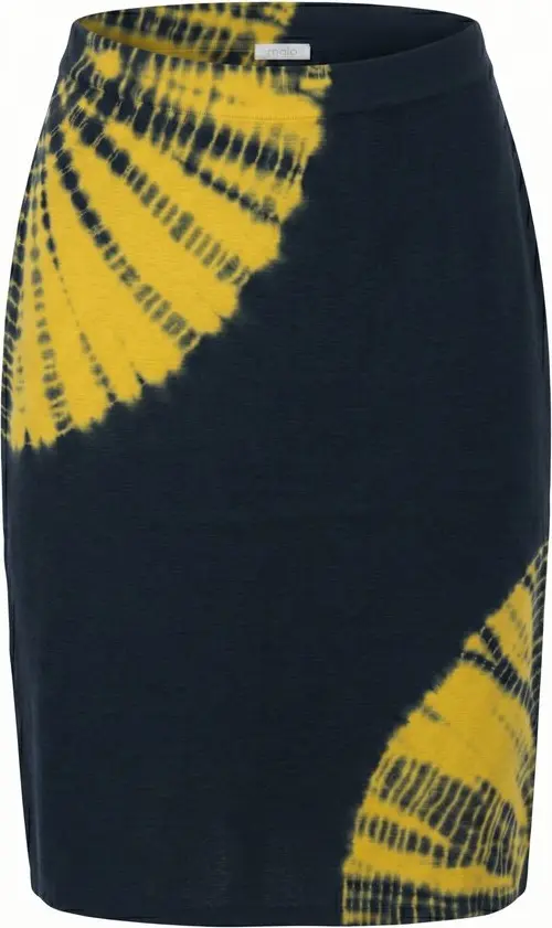 Yellow Cotton Women Skirt