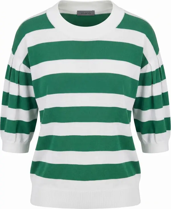 Green Cotton Women Sweater