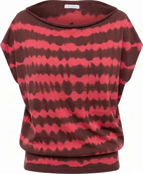 Brown Cotton Women T-Shirt