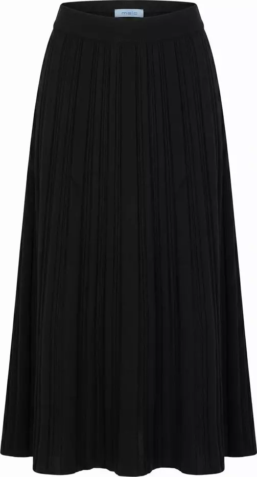 Black Cotton Women Skirt