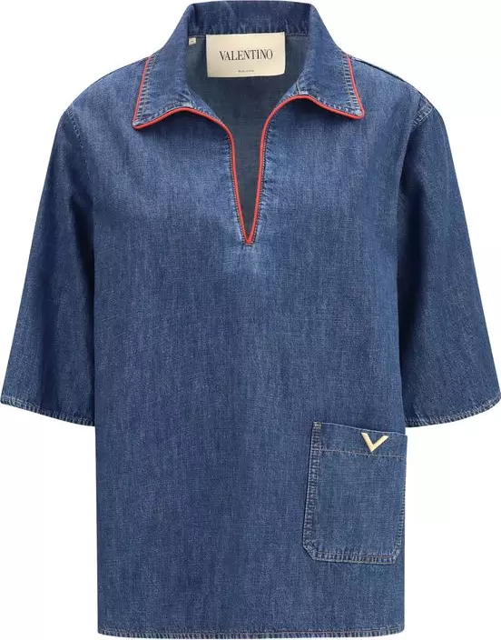 Blue Denim Shirt