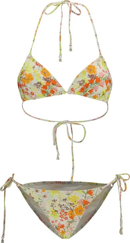 Multicolor Polyamide Bikini