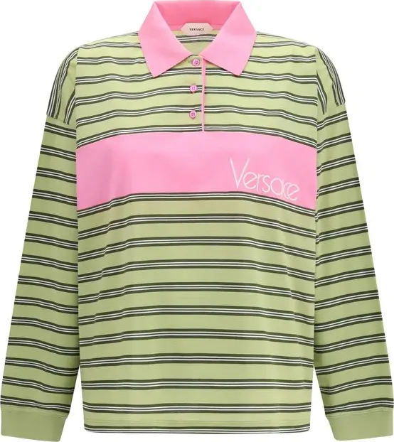 Multicolor Cotton Polo Shirt