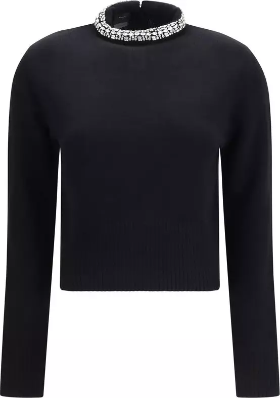 Black Wool Oves Aries Sweatshirt