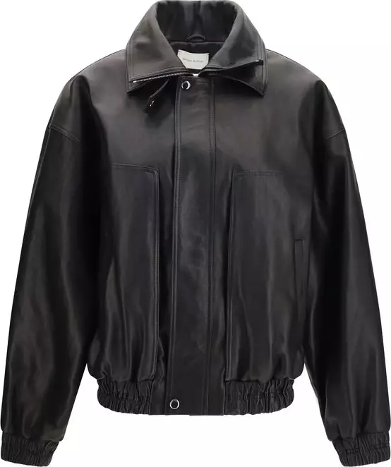 Black Lambskin Leather Jacket