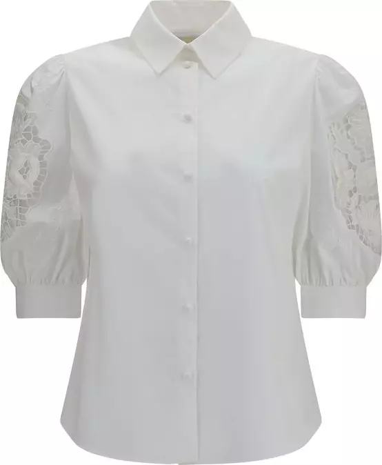 White Cotton Blouse