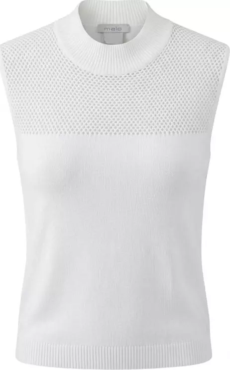 White Silk Women Sweater