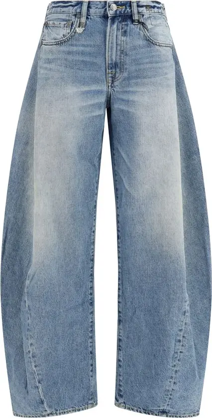 Blue Cotton Jeans Denim