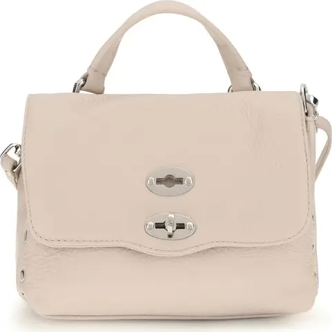 White Calf Leather Bos Taurus Handbag
