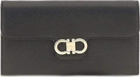 Black Calf Leather Bos Taurus Wallet