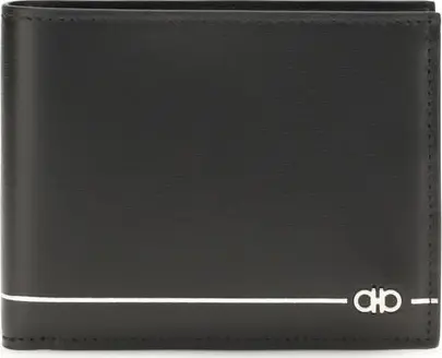 Black Calf Leather Bos Taurus Wallet
