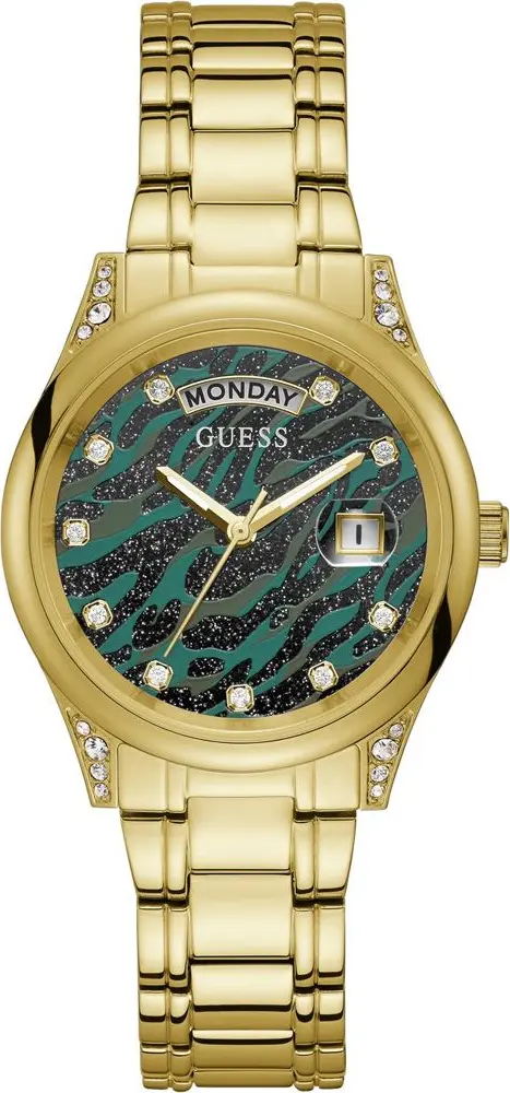 Gold Stainless Steel Dress Watch