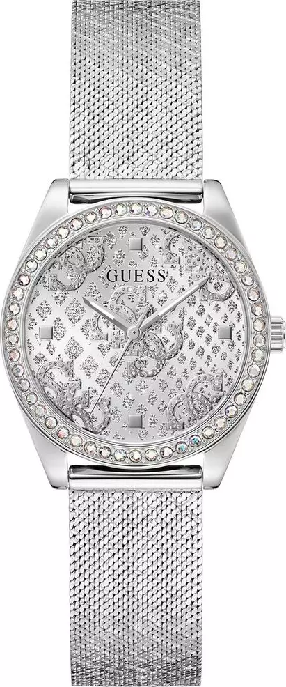 Gray Stainless Steel Dress Watch