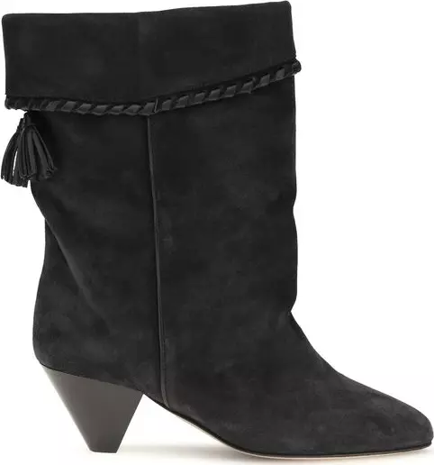 Black Calf Leather Bos Taurus Boots