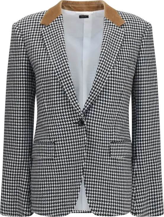 Multicolor Cashmere Full-Length Jacket