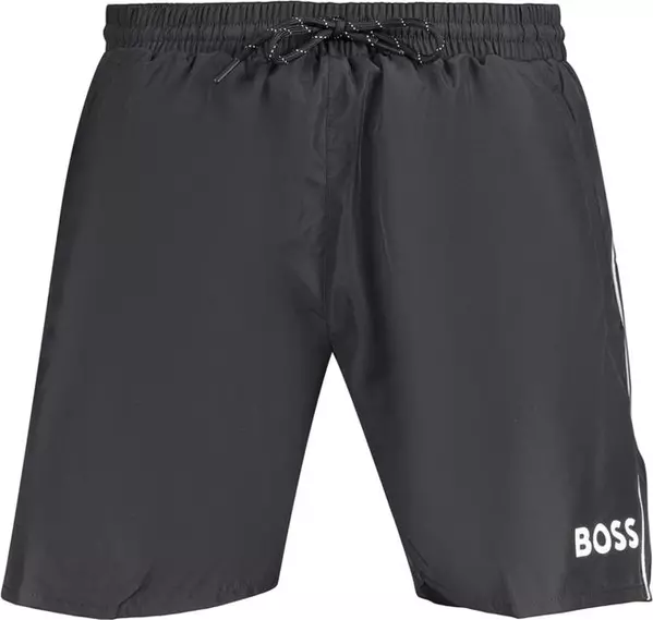 Nero Polyester Men's Shorts