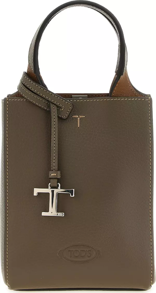 Bicolor Calfskin Handbag