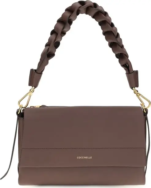 Brown Calf Leather Bos Taurus Shoulder Bag