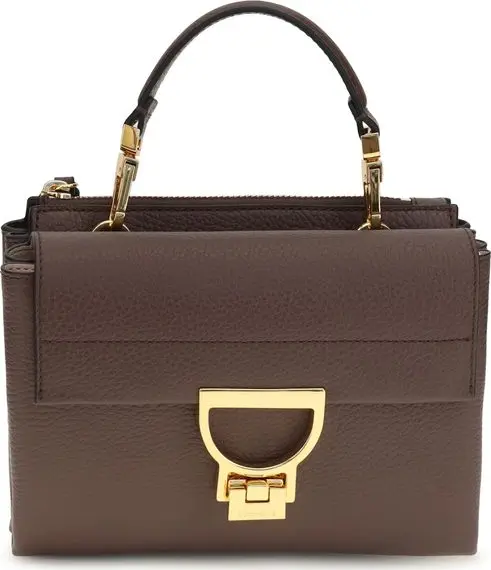 Brown Calf Leather Bos Taurus Handbag