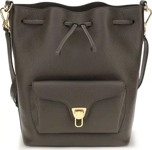 Brown Calf Leather Bos Taurus Shoulder Bag