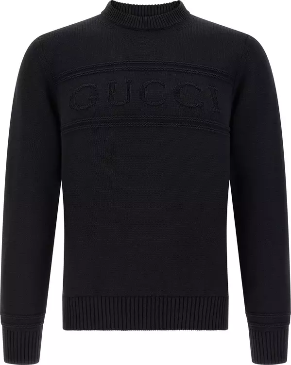 Black Cotton Cardigan