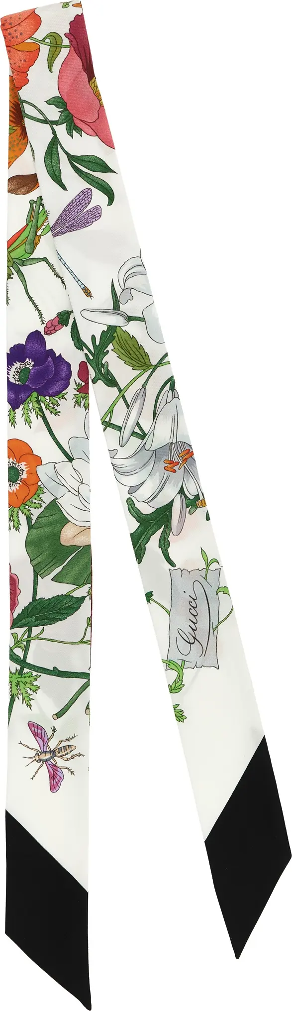 Multicolor Silk Foulard