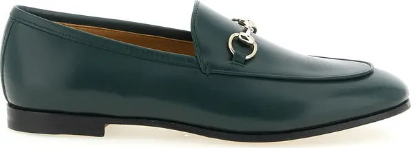 Bicolor Calfskin Slip-On Loafers