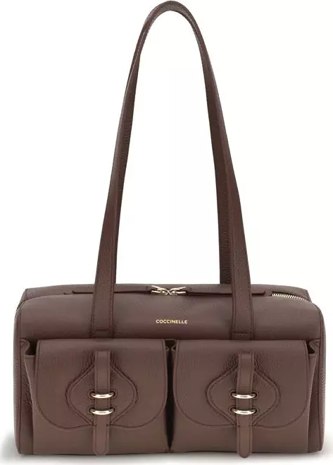 Brown Calf Leather Bos Taurus Shoulder Bag