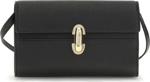 Black Calf Leather Bos Taurus Shoulder Bag