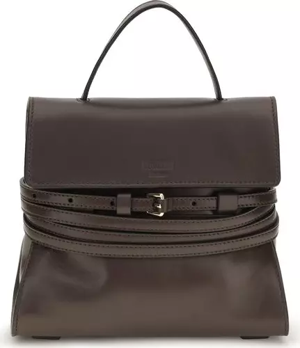 Brown Goatskin Shoulder Bag