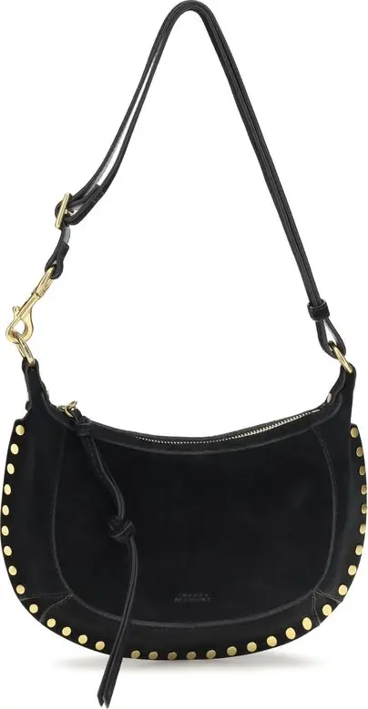 Black Calf Leather Bos Taurus Shoulder Bag