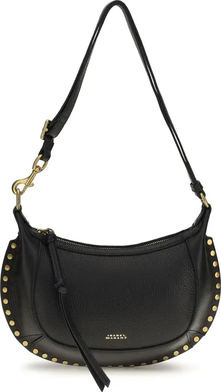 Black Calf Leather Bos Taurus Shoulder Bag