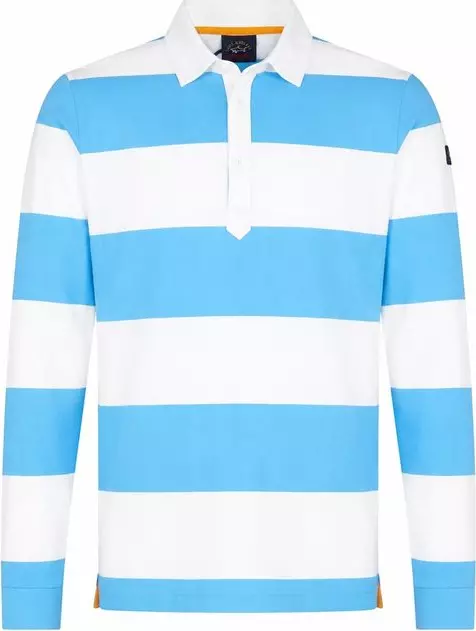 White Cotton Polo Shirt