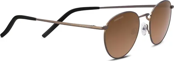 Brown Metal Sunglasses