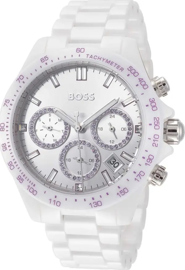 White Ceramic Dress Watch
