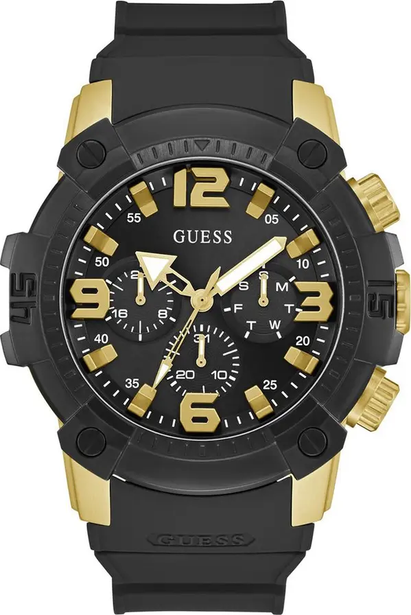 Black Synthetic Sport Watch
