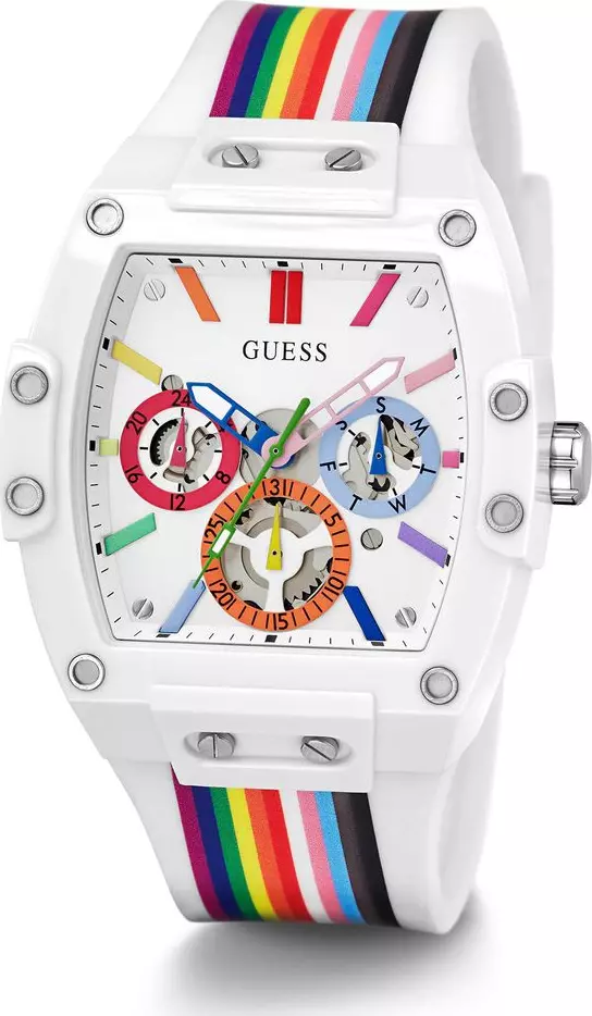 Multicolor Synthetic Dress Watch