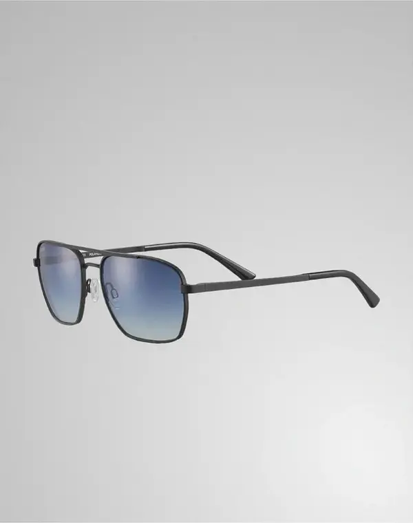 Black Metal Sunglasses
